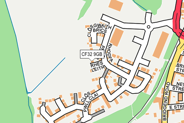 CF32 9GB map - OS OpenMap – Local (Ordnance Survey) CF32 9GB map - OS OpenMap – Local (Ordnance Survey)