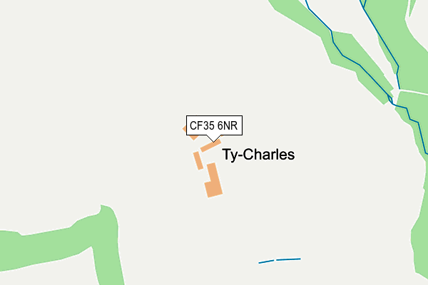 CF35 6NR map - OS OpenMap – Local (Ordnance Survey) CF35 6NR map - OS OpenMap – Local (Ordnance Survey)