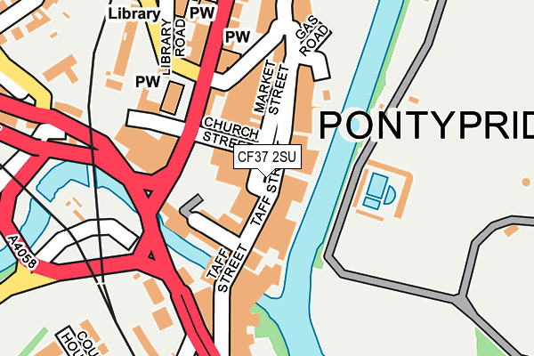 CF37 2SU map - OS OpenMap – Local (Ordnance Survey) CF37 2SU map - OS OpenMap – Local (Ordnance Survey)
