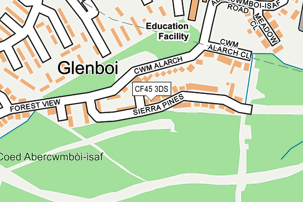 CF45 3DS map - OS OpenMap – Local (Ordnance Survey) CF45 3DS map - OS OpenMap – Local (Ordnance Survey)