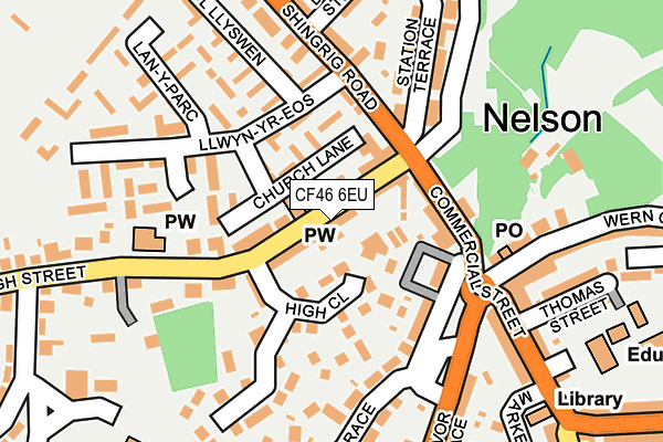 CF46 6EU map - OS OpenMap – Local (Ordnance Survey) CF46 6EU map - OS OpenMap – Local (Ordnance Survey)