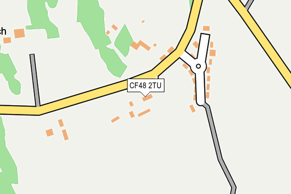 CF48 2TU map - OS OpenMap – Local (Ordnance Survey) CF48 2TU map - OS OpenMap – Local (Ordnance Survey)