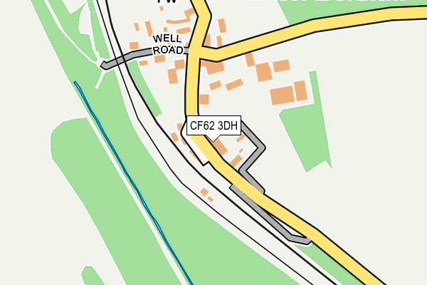 CF62 3DH map - OS OpenMap – Local (Ordnance Survey) CF62 3DH map - OS OpenMap – Local (Ordnance Survey)