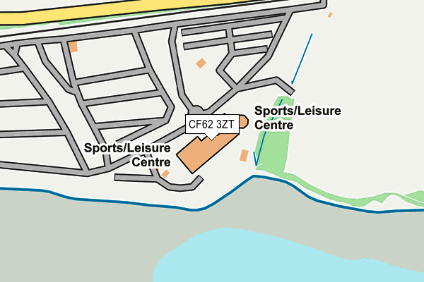 CF62 3ZT map - OS OpenMap – Local (Ordnance Survey) CF62 3ZT map - OS OpenMap – Local (Ordnance Survey)
