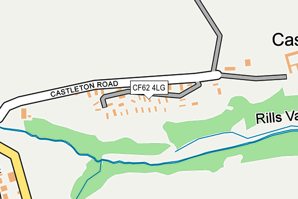 CF62 4LG map - OS OpenMap – Local (Ordnance Survey) CF62 4LG map - OS OpenMap – Local (Ordnance Survey)