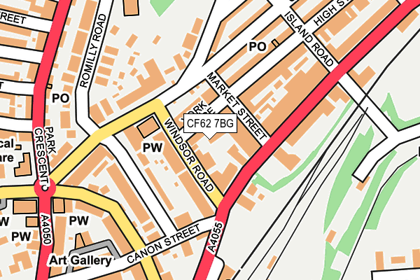 CF62 7BG map - OS OpenMap – Local (Ordnance Survey) CF62 7BG map - OS OpenMap – Local (Ordnance Survey)