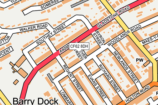 CF62 8DH map - OS OpenMap – Local (Ordnance Survey) CF62 8DH map - OS OpenMap – Local (Ordnance Survey)