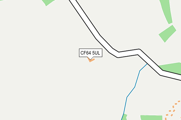 CF64 5UL map - OS OpenMap – Local (Ordnance Survey) CF64 5UL map - OS OpenMap – Local (Ordnance Survey)