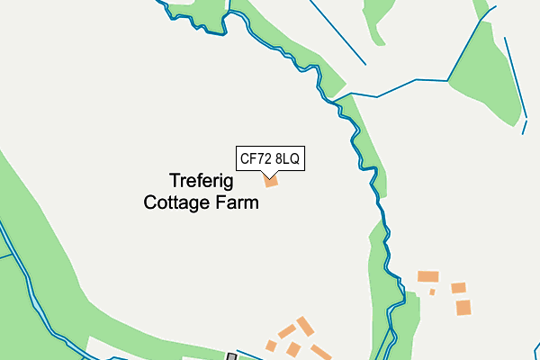 CF72 8LQ map - OS OpenMap – Local (Ordnance Survey) CF72 8LQ map - OS OpenMap – Local (Ordnance Survey)
