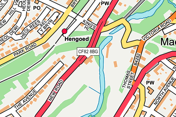 CF82 8BG map - OS OpenMap – Local (Ordnance Survey) CF82 8BG map - OS OpenMap – Local (Ordnance Survey)