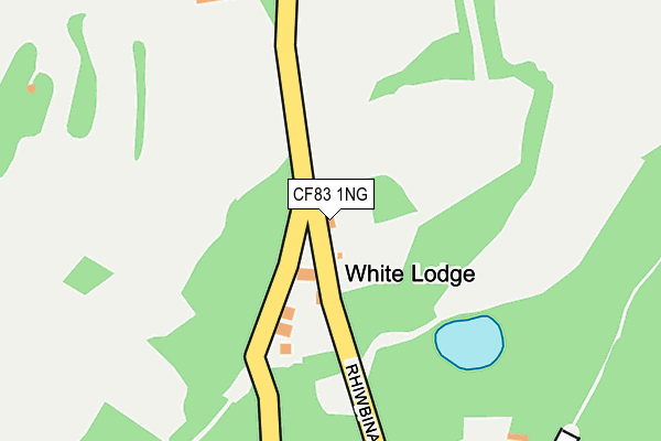 CF83 1NG map - OS OpenMap – Local (Ordnance Survey) CF83 1NG map - OS OpenMap – Local (Ordnance Survey)