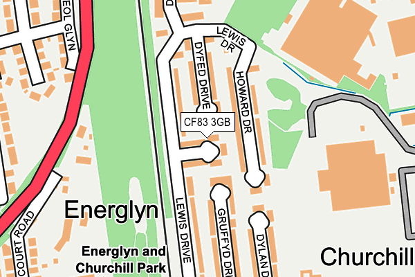 CF83 3GB map - OS OpenMap – Local (Ordnance Survey) CF83 3GB map - OS OpenMap – Local (Ordnance Survey)