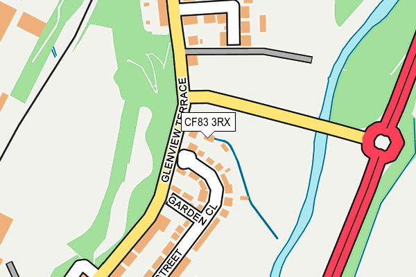 CF83 3RX map - OS OpenMap – Local (Ordnance Survey) CF83 3RX map - OS OpenMap – Local (Ordnance Survey)