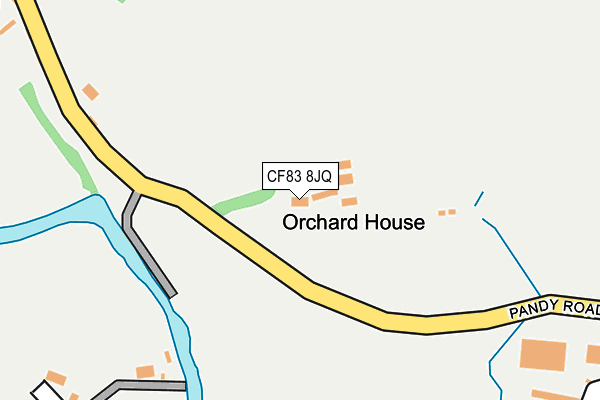 CF83 8JQ map - OS OpenMap – Local (Ordnance Survey) CF83 8JQ map - OS OpenMap – Local (Ordnance Survey)