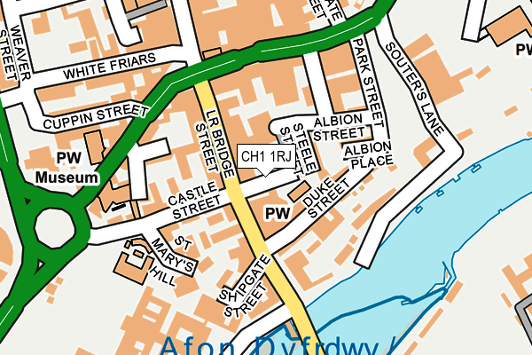 CH1 1RJ map - OS OpenMap – Local (Ordnance Survey) CH1 1RJ map - OS OpenMap – Local (Ordnance Survey)