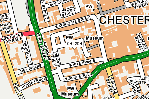 CH1 2DH map - OS OpenMap – Local (Ordnance Survey) CH1 2DH map - OS OpenMap – Local (Ordnance Survey)