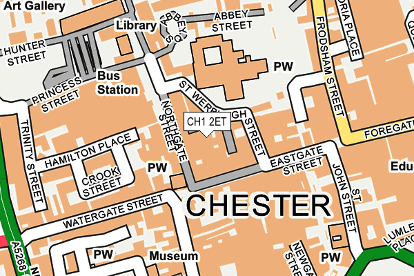 CH1 2ET map - OS OpenMap – Local (Ordnance Survey) CH1 2ET map - OS OpenMap – Local (Ordnance Survey)