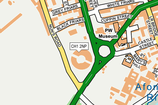 CH1 2NP map - OS OpenMap – Local (Ordnance Survey) CH1 2NP map - OS OpenMap – Local (Ordnance Survey)