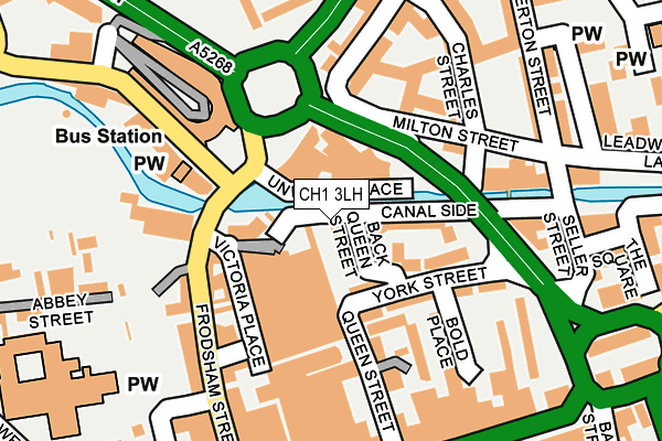 CH1 3LH map - OS OpenMap – Local (Ordnance Survey) CH1 3LH map - OS OpenMap – Local (Ordnance Survey)