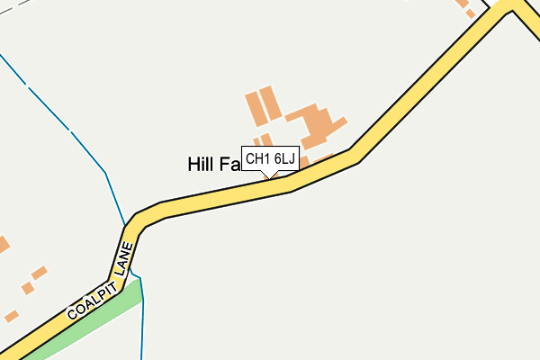 CH1 6LJ map - OS OpenMap – Local (Ordnance Survey)