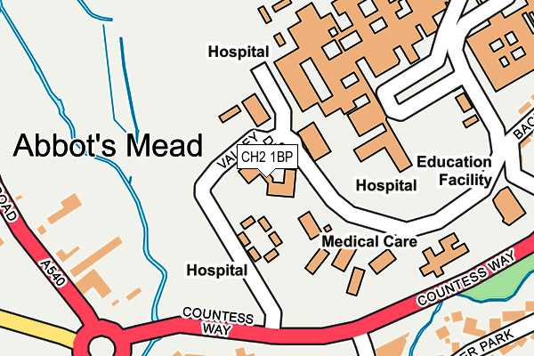 CH2 1BP map - OS OpenMap – Local (Ordnance Survey) CH2 1BP map - OS OpenMap – Local (Ordnance Survey)