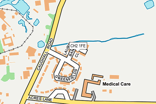 CH2 1FE map - OS OpenMap – Local (Ordnance Survey) CH2 1FE map - OS OpenMap – Local (Ordnance Survey)