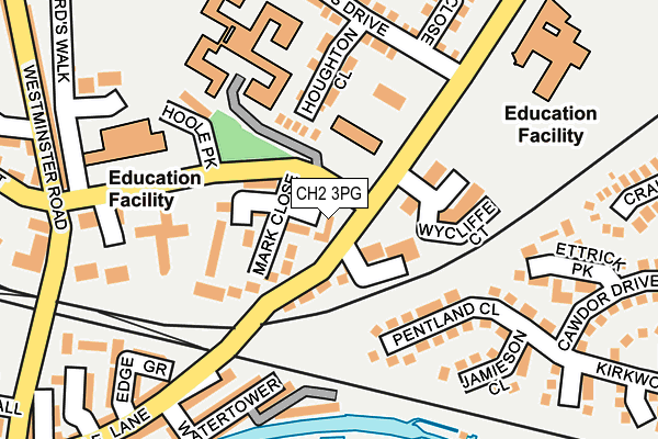 CH2 3PG map - OS OpenMap – Local (Ordnance Survey) CH2 3PG map - OS OpenMap – Local (Ordnance Survey)