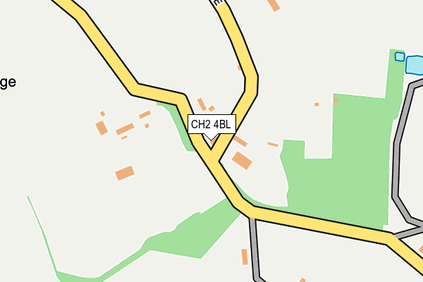 CH2 4BL map - OS OpenMap – Local (Ordnance Survey) CH2 4BL map - OS OpenMap – Local (Ordnance Survey)