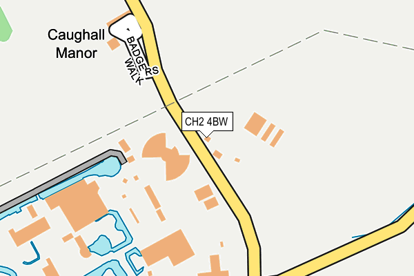 CH2 4BW map - OS OpenMap – Local (Ordnance Survey) CH2 4BW map - OS OpenMap – Local (Ordnance Survey)