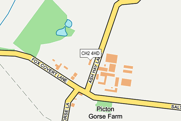 CH2 4HD map - OS OpenMap – Local (Ordnance Survey) CH2 4HD map - OS OpenMap – Local (Ordnance Survey)