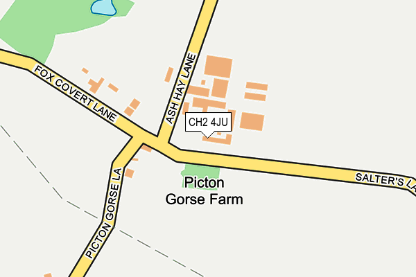 CH2 4JU map - OS OpenMap – Local (Ordnance Survey) CH2 4JU map - OS OpenMap – Local (Ordnance Survey)