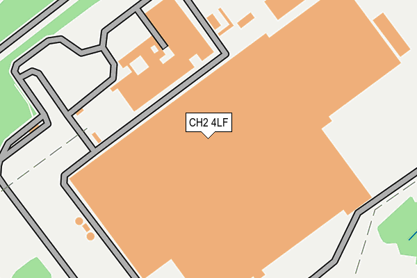CH2 4LF map - OS OpenMap – Local (Ordnance Survey) CH2 4LF map - OS OpenMap – Local (Ordnance Survey)