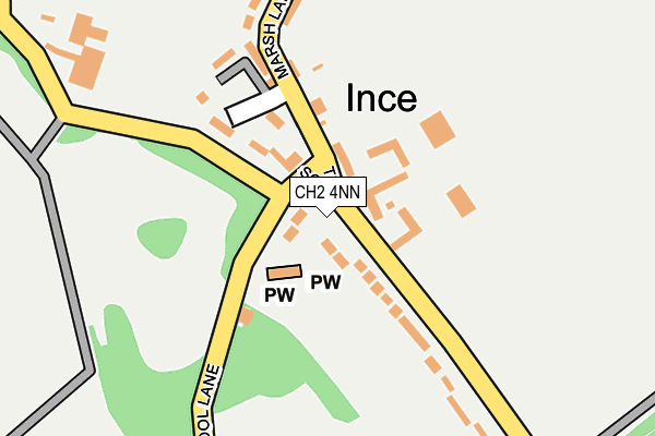 CH2 4NN map - OS OpenMap – Local (Ordnance Survey) CH2 4NN map - OS OpenMap – Local (Ordnance Survey)