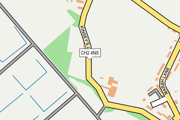 CH2 4NS map - OS OpenMap – Local (Ordnance Survey) CH2 4NS map - OS OpenMap – Local (Ordnance Survey)