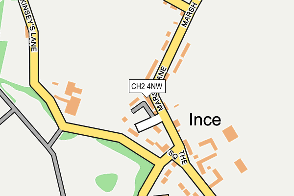 CH2 4NW map - OS OpenMap – Local (Ordnance Survey) CH2 4NW map - OS OpenMap – Local (Ordnance Survey)