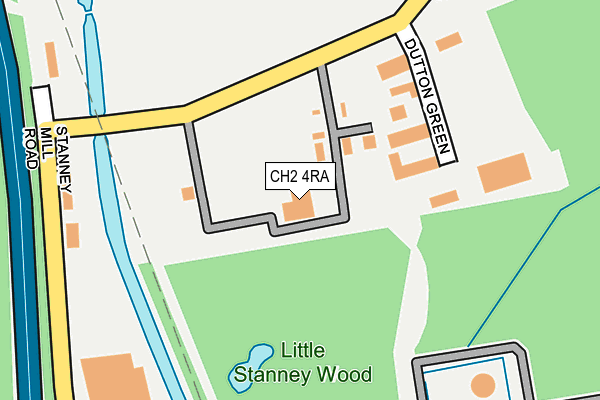 CH2 4RA map - OS OpenMap – Local (Ordnance Survey) CH2 4RA map - OS OpenMap – Local (Ordnance Survey)