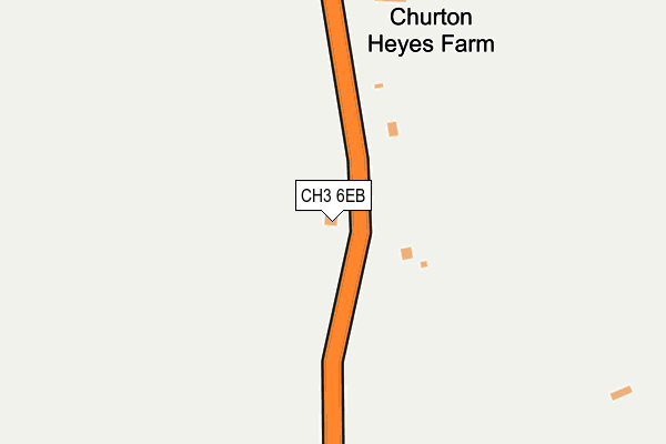 CH3 6EB map - OS OpenMap – Local (Ordnance Survey) CH3 6EB map - OS OpenMap – Local (Ordnance Survey)