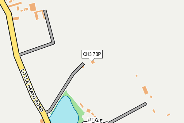 CH3 7BP map - OS OpenMap – Local (Ordnance Survey) CH3 7BP map - OS OpenMap – Local (Ordnance Survey)