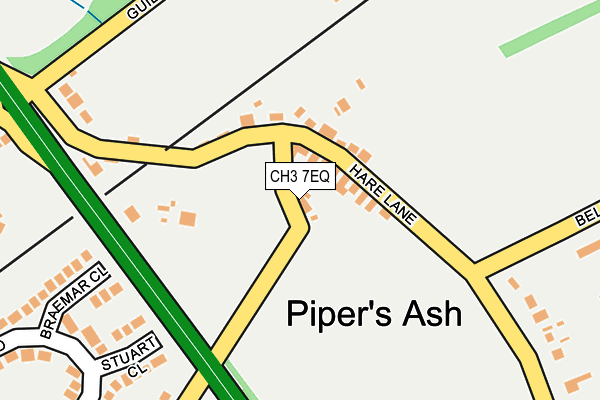 CH3 7EQ map - OS OpenMap – Local (Ordnance Survey) CH3 7EQ map - OS OpenMap – Local (Ordnance Survey)
