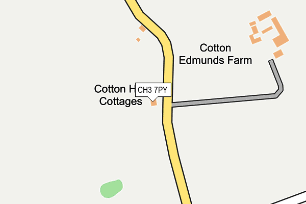 CH3 7PY map - OS OpenMap – Local (Ordnance Survey) CH3 7PY map - OS OpenMap – Local (Ordnance Survey)