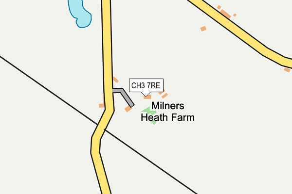CH3 7RE map - OS OpenMap – Local (Ordnance Survey) CH3 7RE map - OS OpenMap – Local (Ordnance Survey)