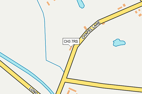 CH3 7RS map - OS OpenMap – Local (Ordnance Survey) CH3 7RS map - OS OpenMap – Local (Ordnance Survey)