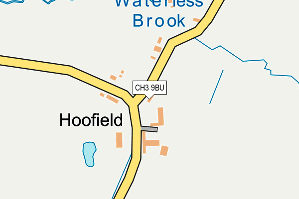 CH3 9BU map - OS OpenMap – Local (Ordnance Survey) CH3 9BU map - OS OpenMap – Local (Ordnance Survey)