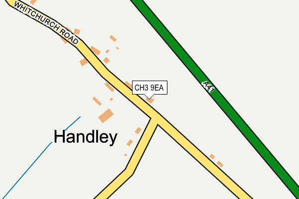 CH3 9EA map - OS OpenMap – Local (Ordnance Survey) CH3 9EA map - OS OpenMap – Local (Ordnance Survey)