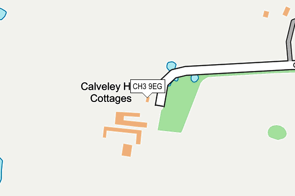 CH3 9EG map - OS OpenMap – Local (Ordnance Survey) CH3 9EG map - OS OpenMap – Local (Ordnance Survey)