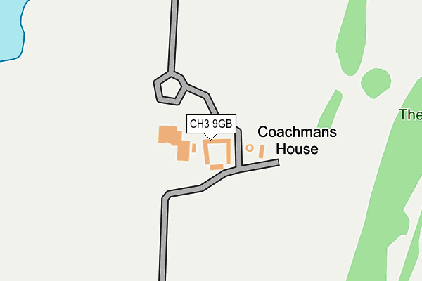 CH3 9GB map - OS OpenMap – Local (Ordnance Survey) CH3 9GB map - OS OpenMap – Local (Ordnance Survey)