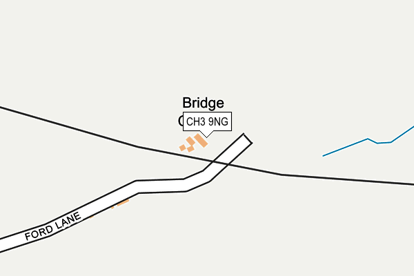 CH3 9NG map - OS OpenMap – Local (Ordnance Survey) CH3 9NG map - OS OpenMap – Local (Ordnance Survey)