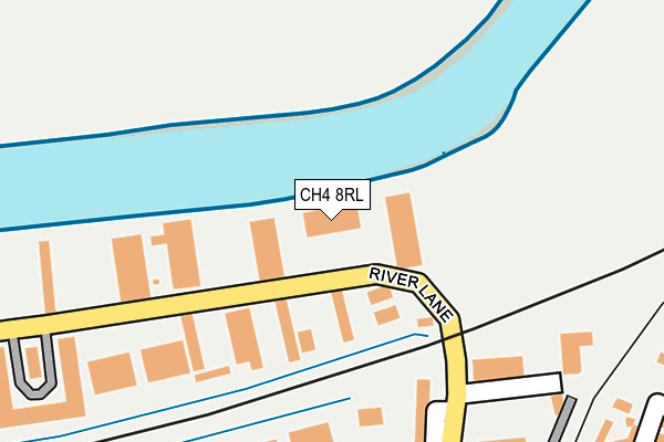 CH4 8RL map - OS OpenMap – Local (Ordnance Survey) CH4 8RL map - OS OpenMap – Local (Ordnance Survey)