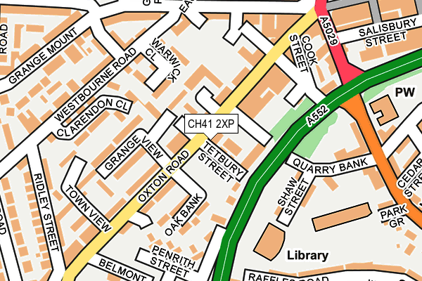CH41 2XP map - OS OpenMap – Local (Ordnance Survey) CH41 2XP map - OS OpenMap – Local (Ordnance Survey)