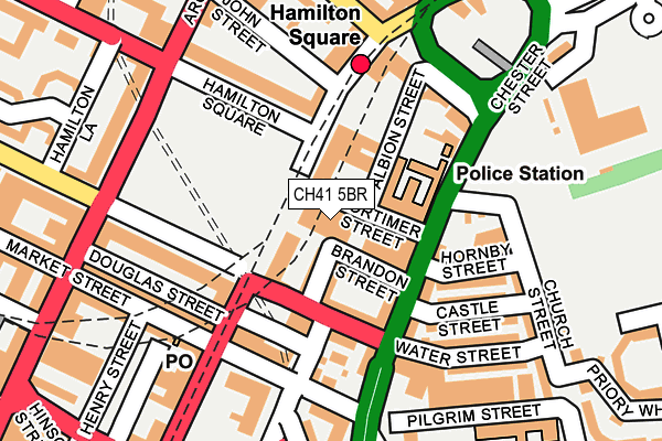 CH41 5BR map - OS OpenMap – Local (Ordnance Survey) CH41 5BR map - OS OpenMap – Local (Ordnance Survey)